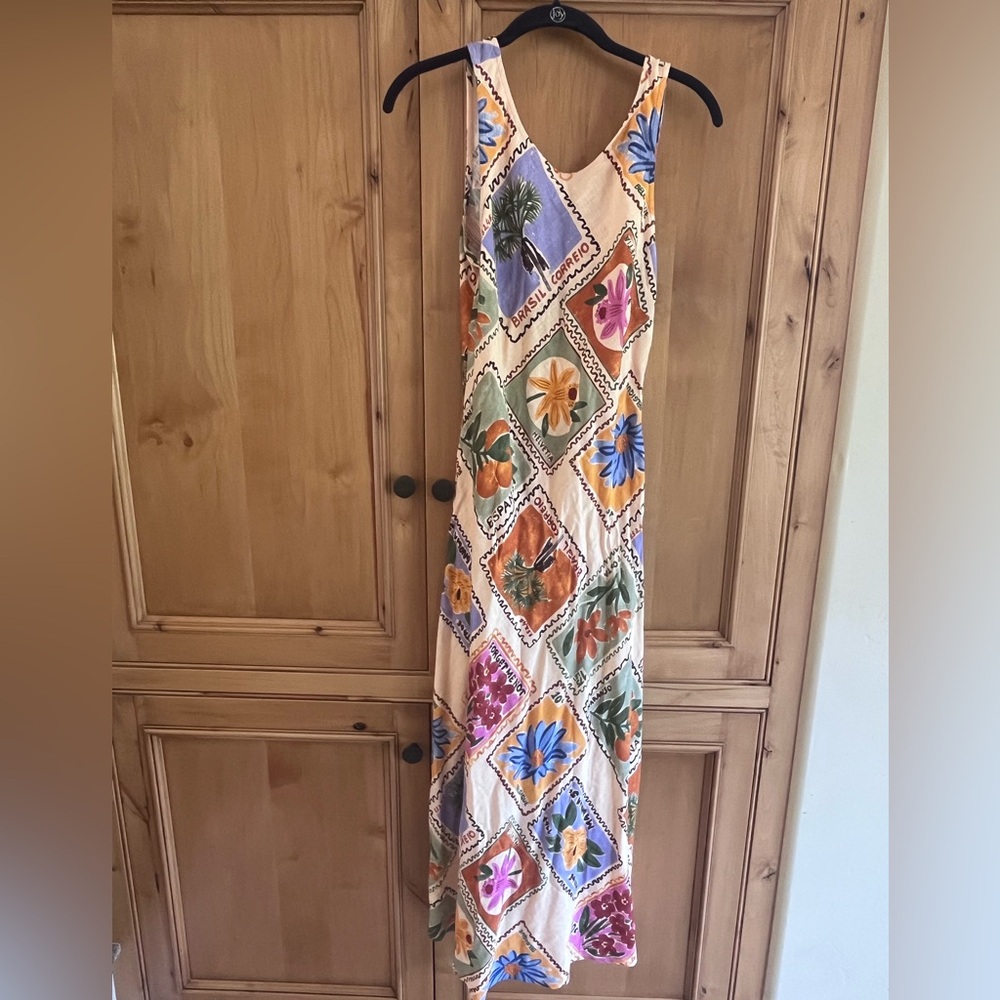 Floral Patchwork Maxi Dress
